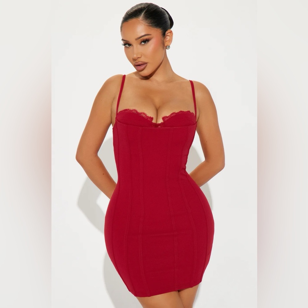 Fashion Nova Bellucci Micro Mini Dress